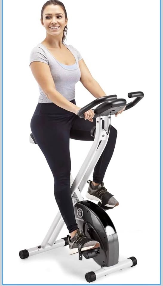 Marcy Foldable Upright Exercise Bike