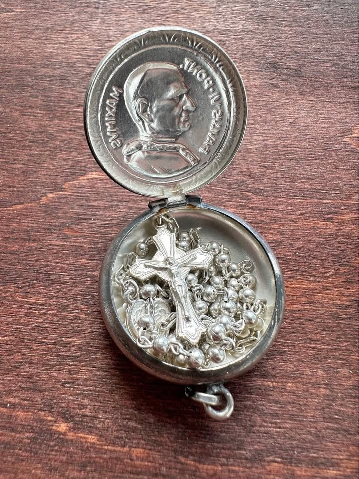 Antique ROMA Rosary