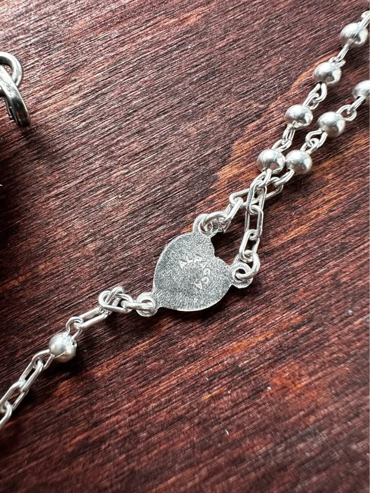Antique ROMA Rosary - photo 4