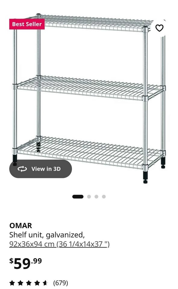 Chrome Wire Shelf✨️ - photo 5