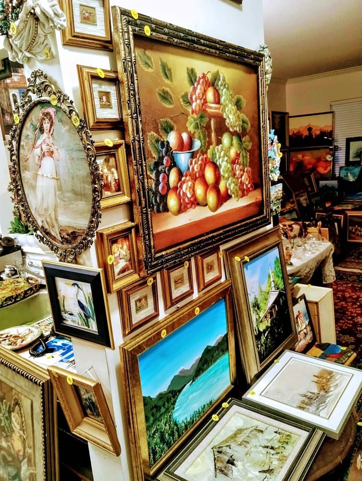 85 Oil Paintings from Family Collection - $20-$140