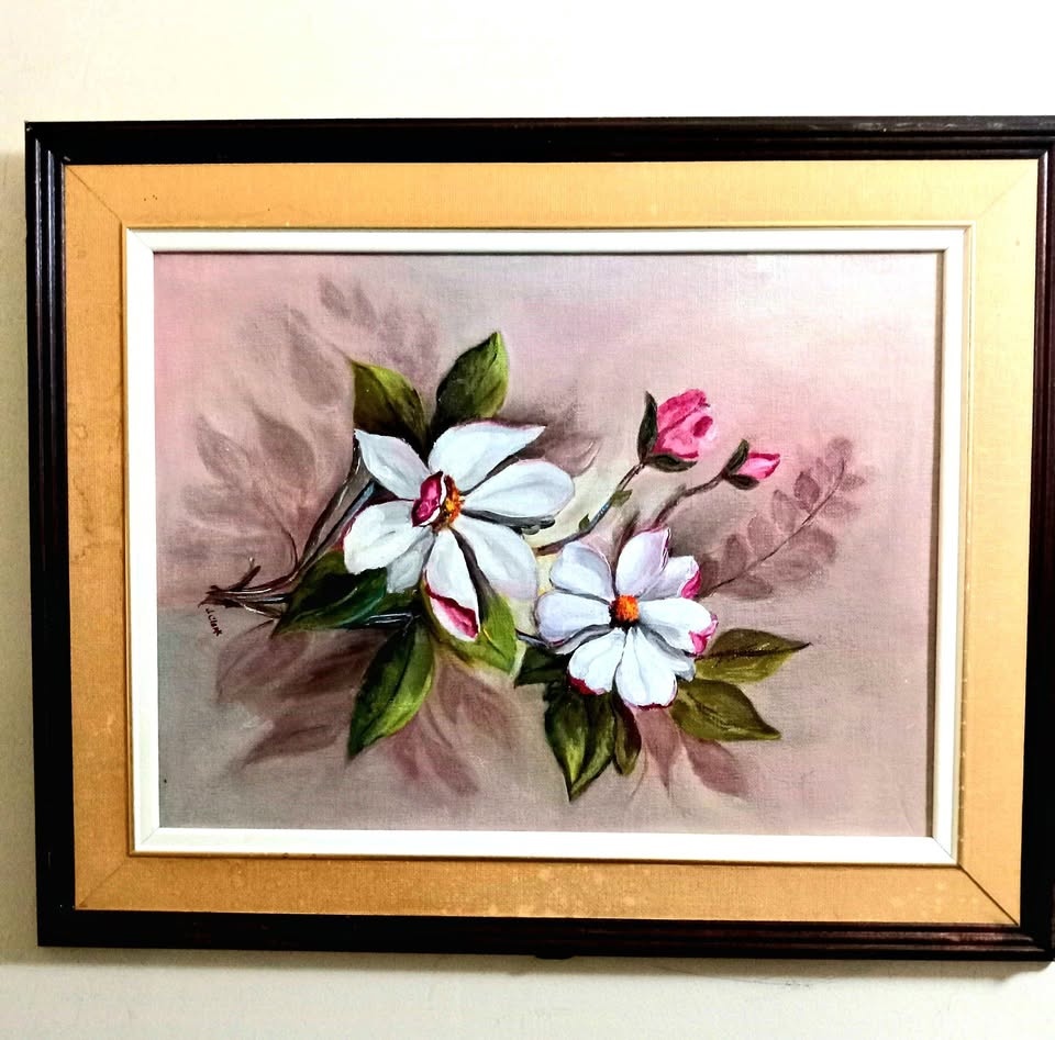 Original Vintage Oil Painting, Framed, Signed