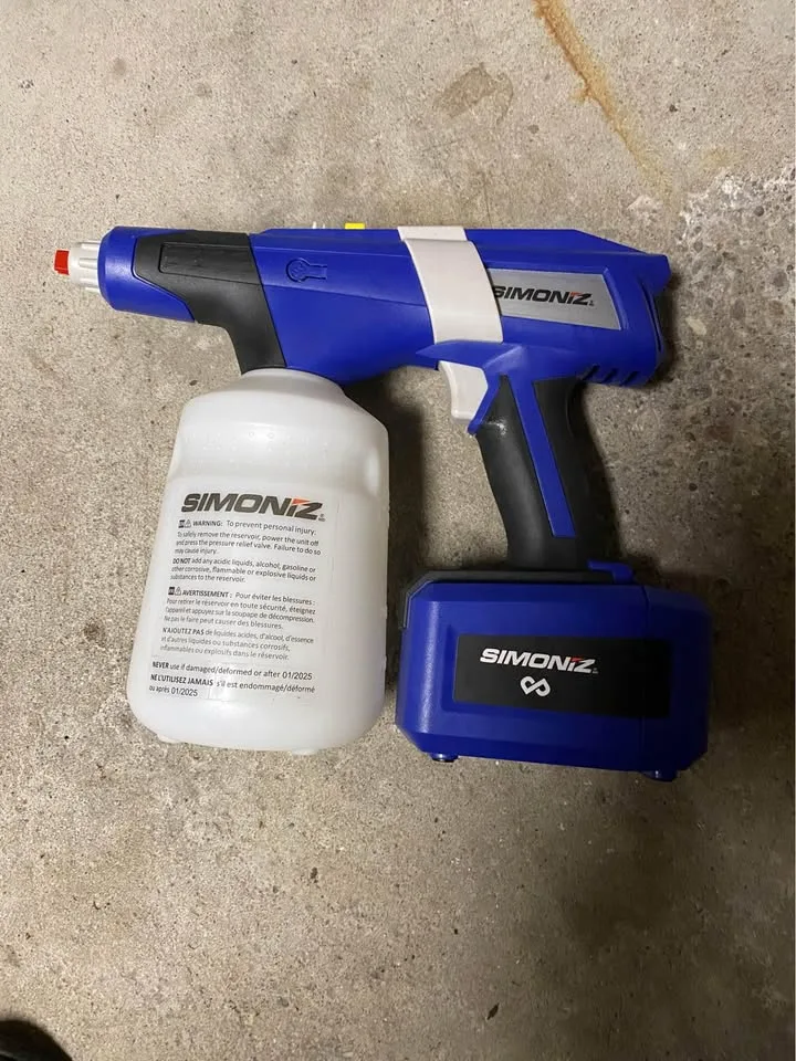 SIMONIZ Cordless Foam Spray Gun, Tool Only image indicator(3)