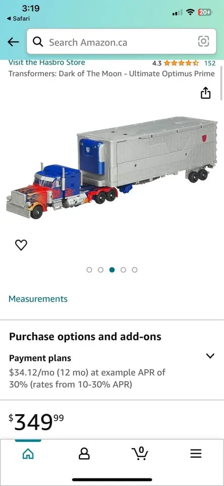 Master Piece Transformers - Hasbro BNIB image indicator(7)