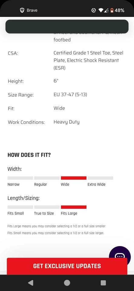 Brand New CSA Steeltoe Waterproof Kyler 2.0 Work Boots - photo 4