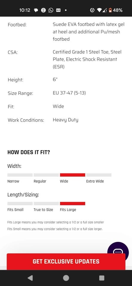 Brand New CSA Steeltoe Waterproof Kyler 2.0 Work Boots - photo 5