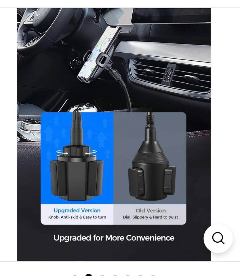 Mpow CA136AB Cup Holder Phone Mount - photo 2