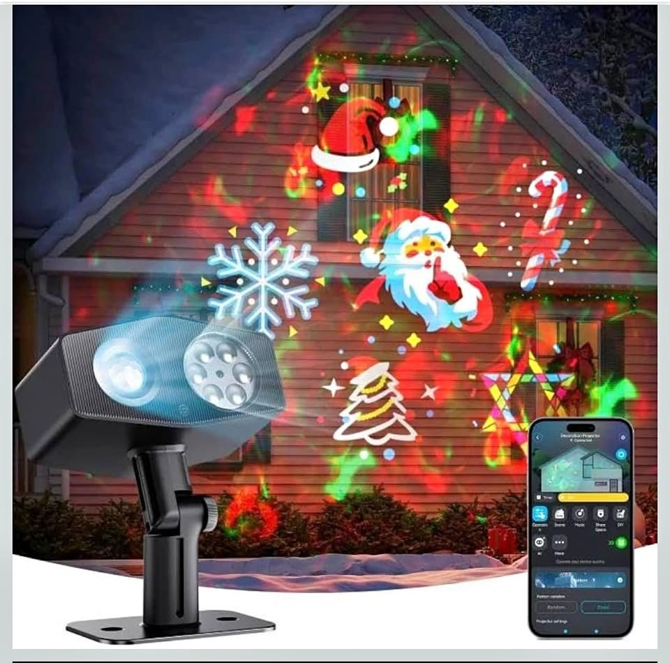 Govee Outdoor Snowflake Projector Light