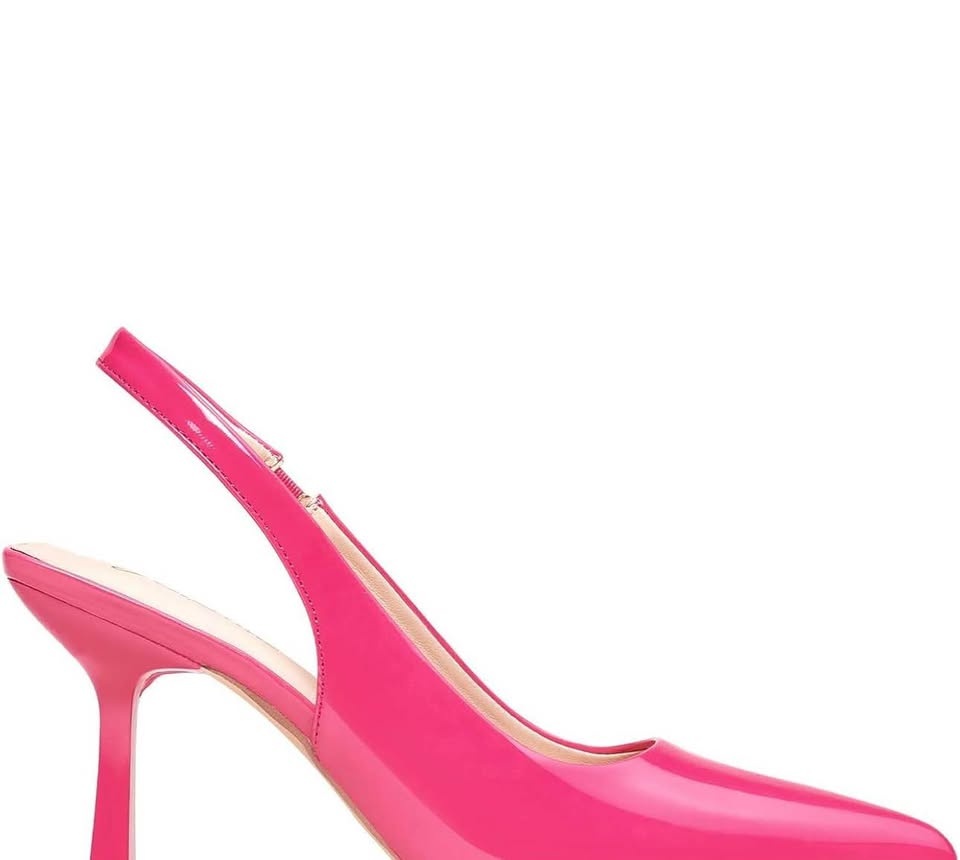 GENSHUO Women's Slingback Kitten Heel Pumps US 8.5 - photo 3