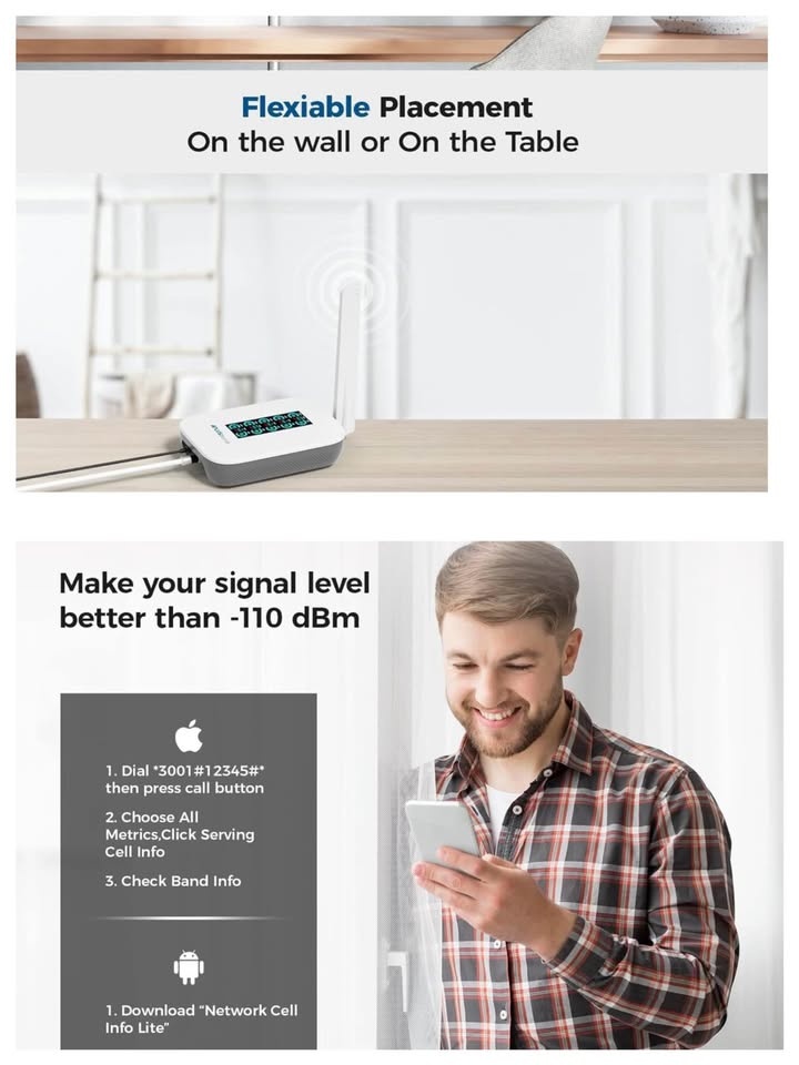 AplusBoost Cell Phone Booster for House/Cottage - photo 3