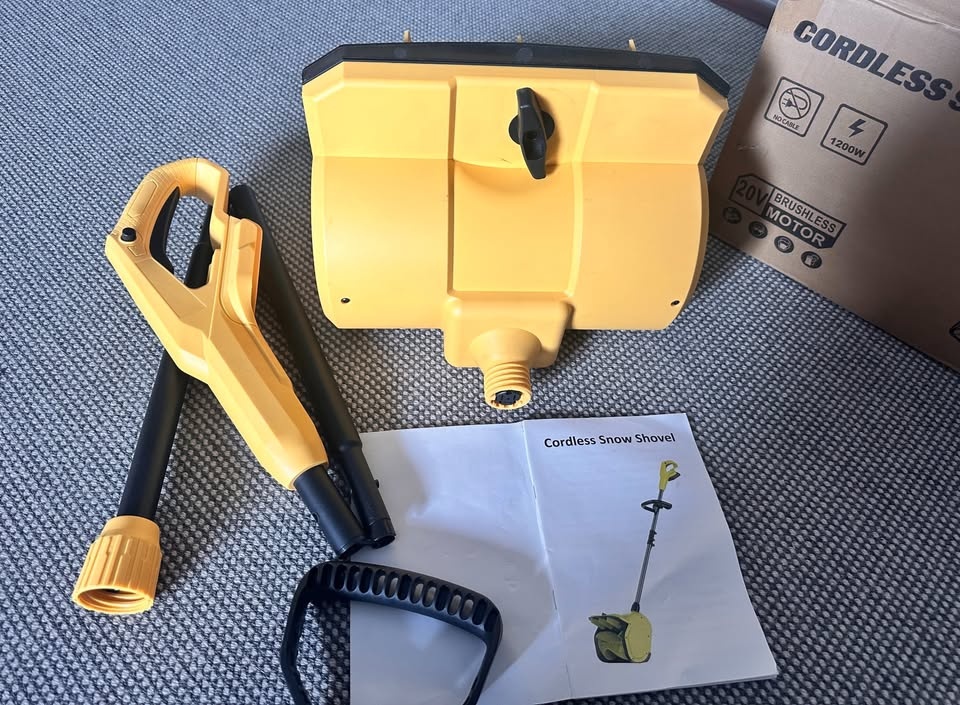 NEW 21V Cordless Snow Shovel - 10" Electric Snow Sweeper - Tool - photo 2