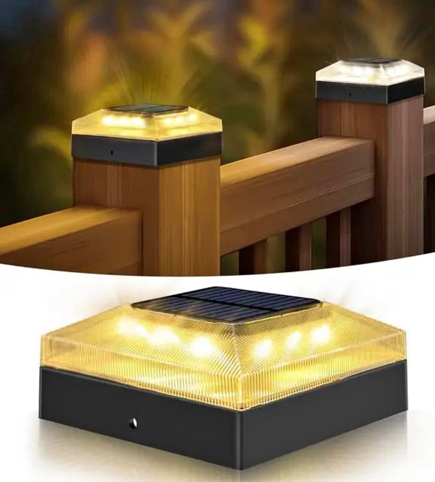 4x4 Solar Post Cap Lights (6 Pack)