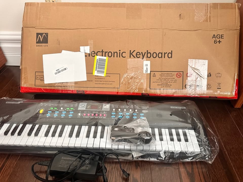 Brand New 61-Key Sanmersen Music Workstation (MQ-6112) - photo 3