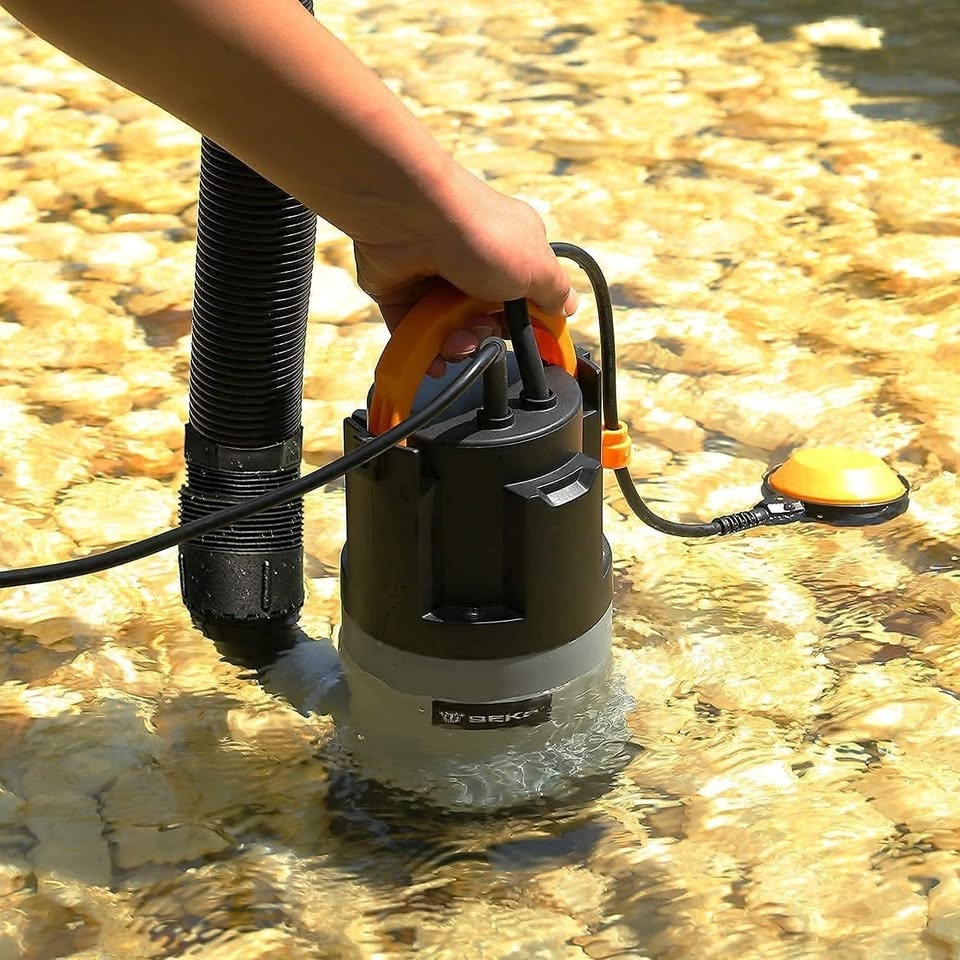DEKOPRO 1/2HP 400W Sump Pump 1981GPH Submersible Water Pump - photo 4