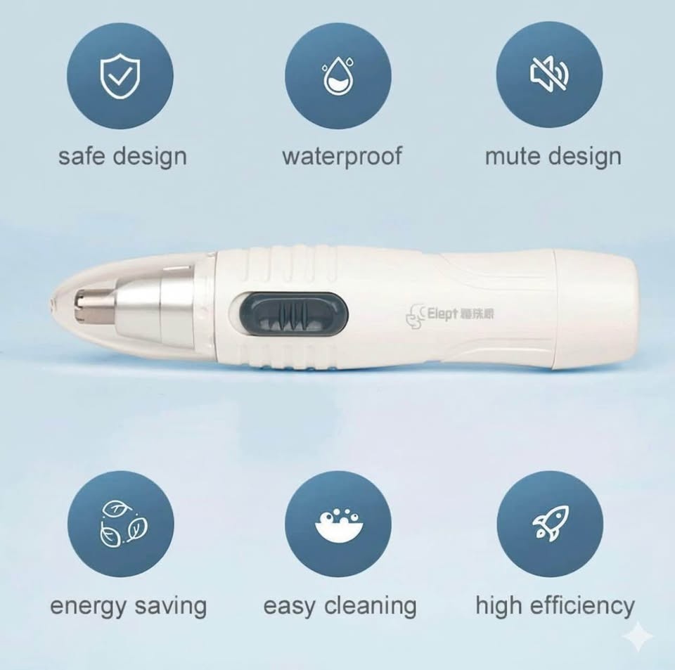 Nose Hair Trimmer, Ear/Nose Trimmer, Cordless - photo 3