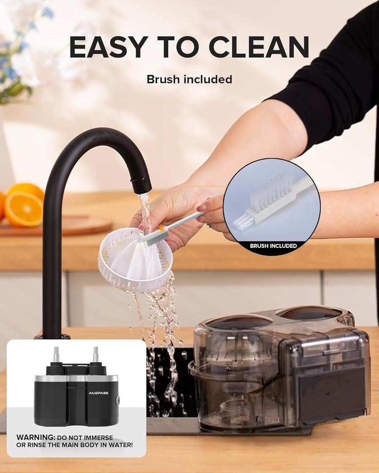 Dual-Head Electric Citrus Juicer - photo 4