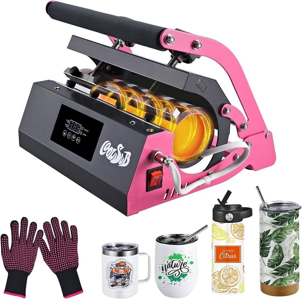 CoolSub Tumbler Heat Press Machine for Mugs & Tumblers