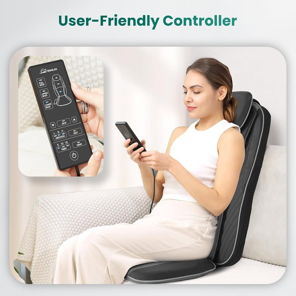 Brand New Snailax Back Massager with Heat (SL-256) - photo 4