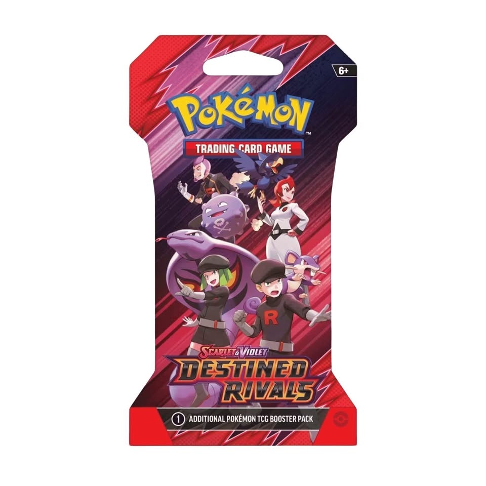 Pokemon TCG Scarlet & Violet—Destined Rivals 4-Pack Art Set - photo 5
