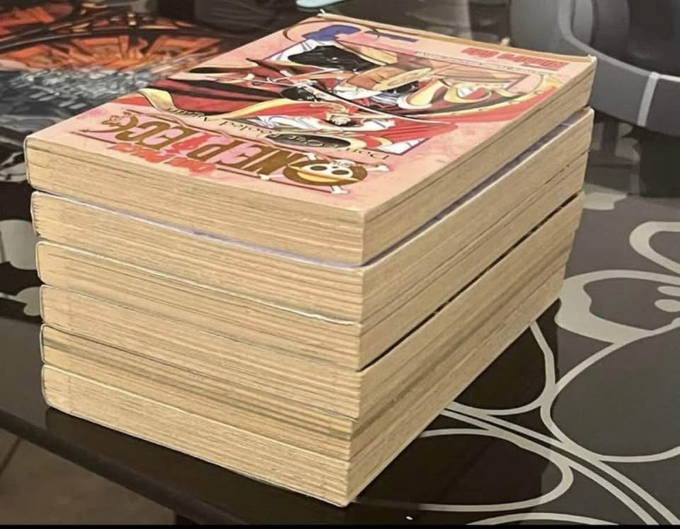 One Piece Manga Vol. 3-8 GOLD FOIL - photo 2
