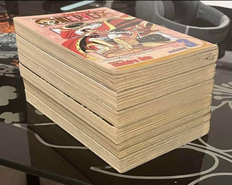 One Piece Manga Vol. 3-8 GOLD FOIL - photo 3