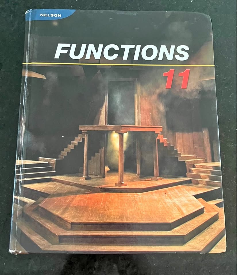 Nelson Functions Grade 11 Textbook