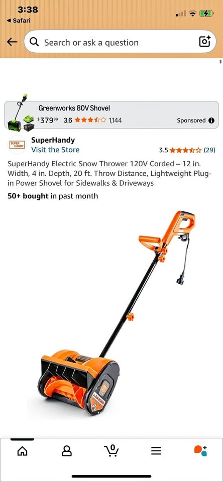 Electric Snow Shovel