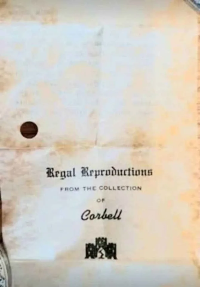 Rare 1950's Corbell Set of 4 S.P. Wine Goblets image indicator(7)