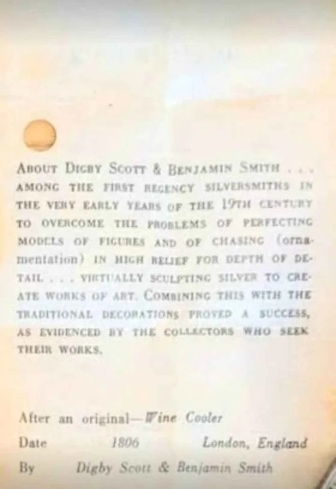 Rare 1950's Corbell Set of 4 S.P. Wine Goblets image indicator(8)