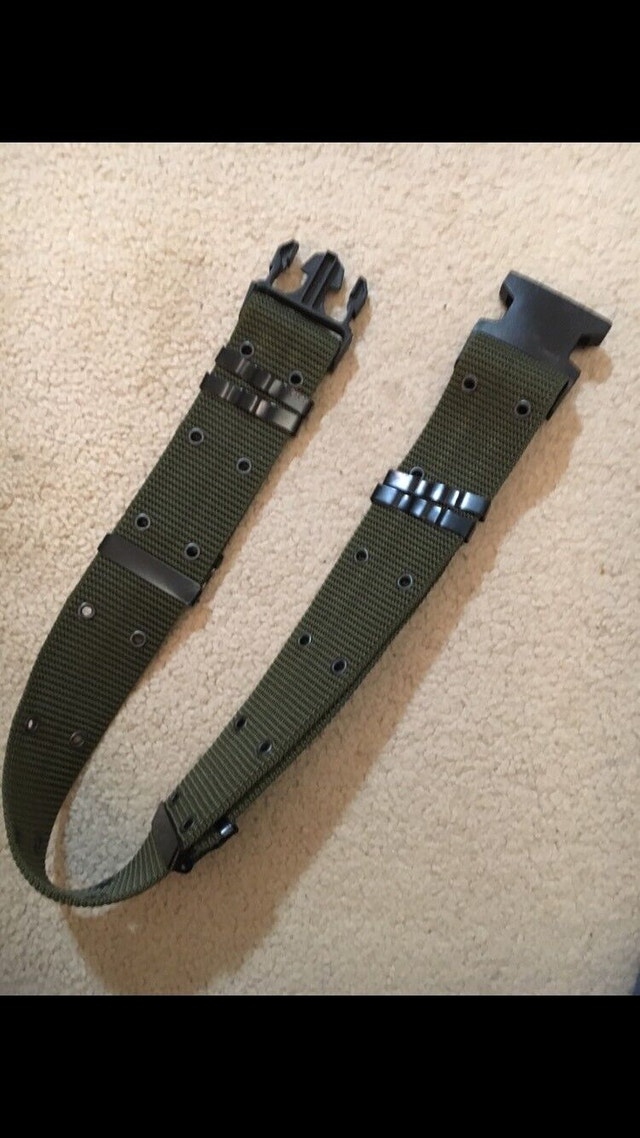Military green belt fashion - photo 2
