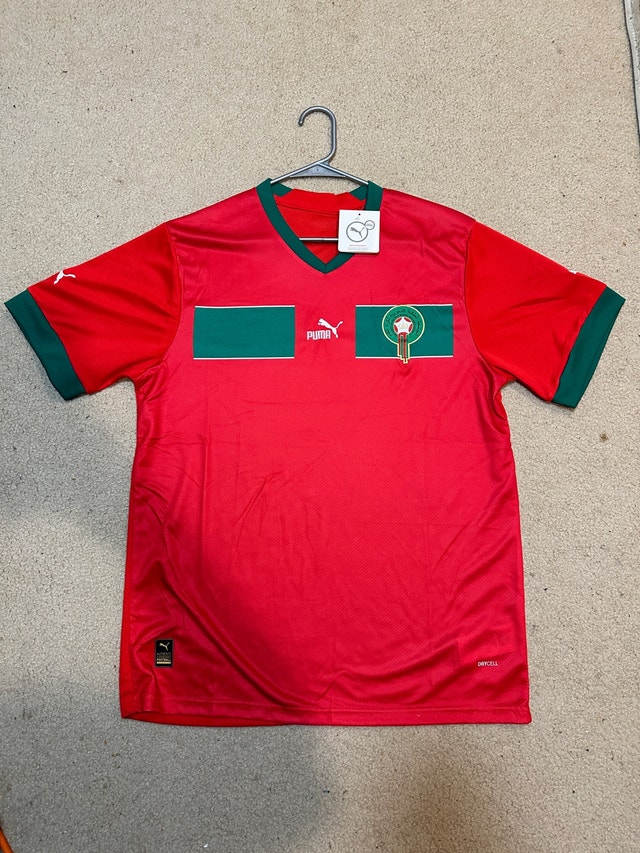 Morocco Home Soccer Jersey - Brand New w/ Tags - XL