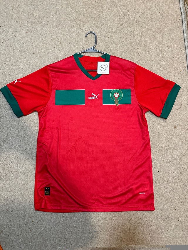 Morocco Home Soccer Jersey - Brand New w/ Tags - XL - photo 2
