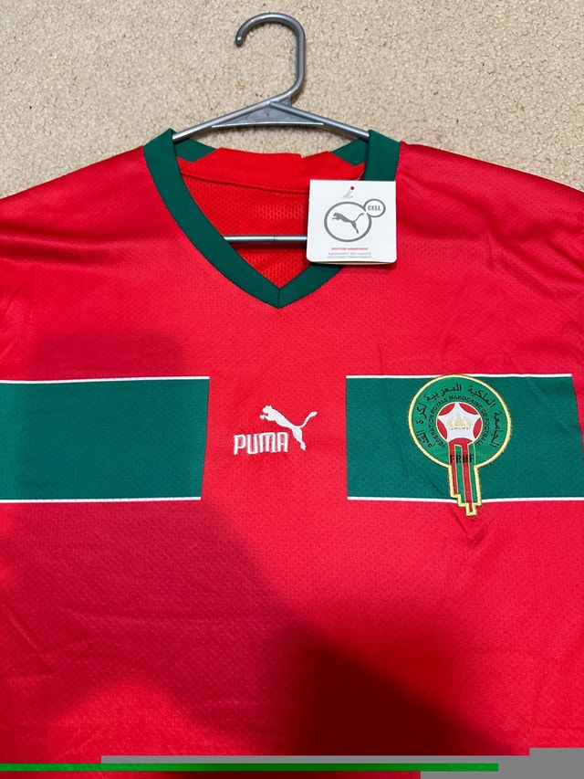Morocco Home Soccer Jersey - Brand New w/ Tags - XL - photo 3