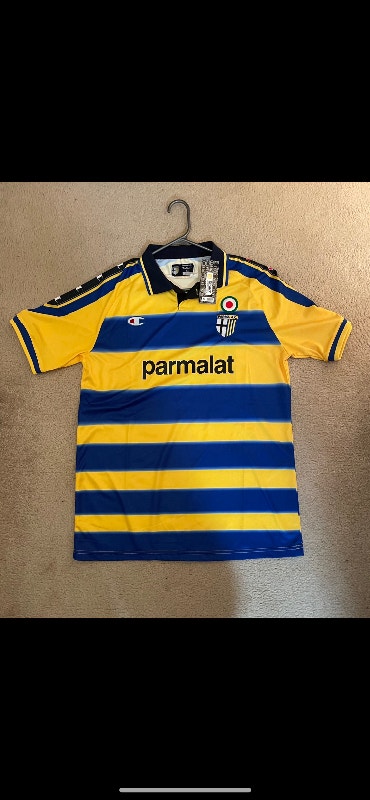 Parma Retro Home Soccer Jersey (BRAND NEW WITH TAGS!!!)