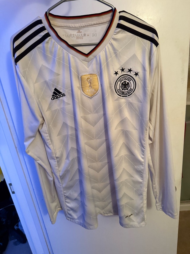 Germany National Team Long Sleeve Home Soccer Jersey