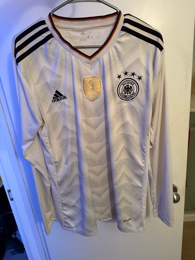 Germany National Team Long Sleeve Home Soccer Jersey - photo 2