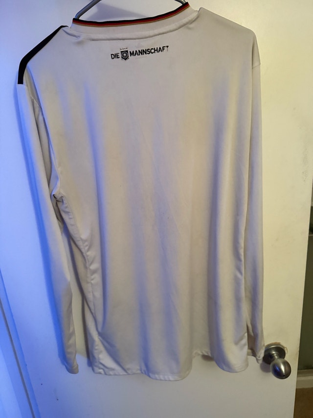 Germany National Team Long Sleeve Home Soccer Jersey - photo 3