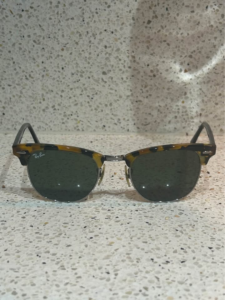 Ray-Ban Clubmaster RB 3016 Sunglasses w Case - photo 5