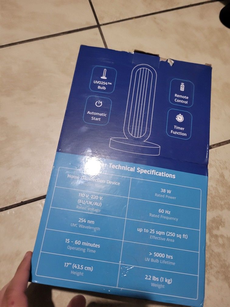 Home Disinfection Device - photo 2