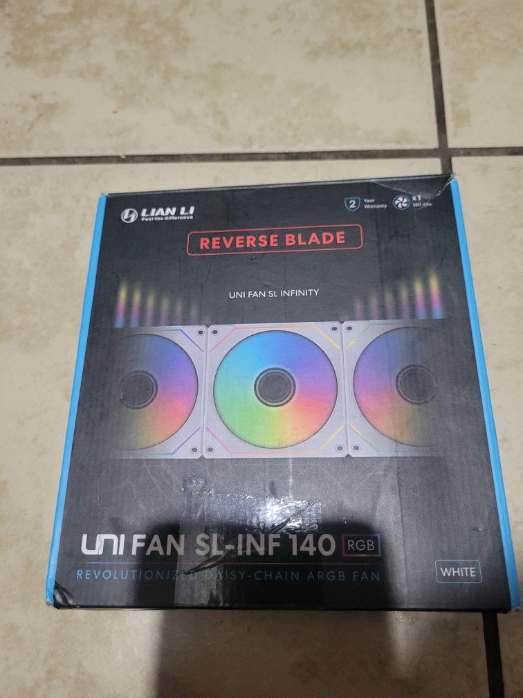SL-Infinity 140 Reverse Blade computer case fan