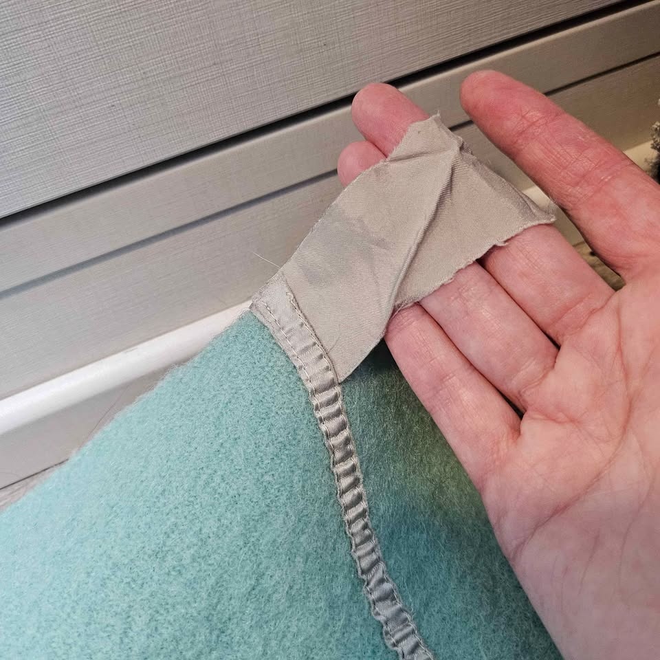 Vintage Kenwood Ramcrest Wool Blanket Aqua - photo 4