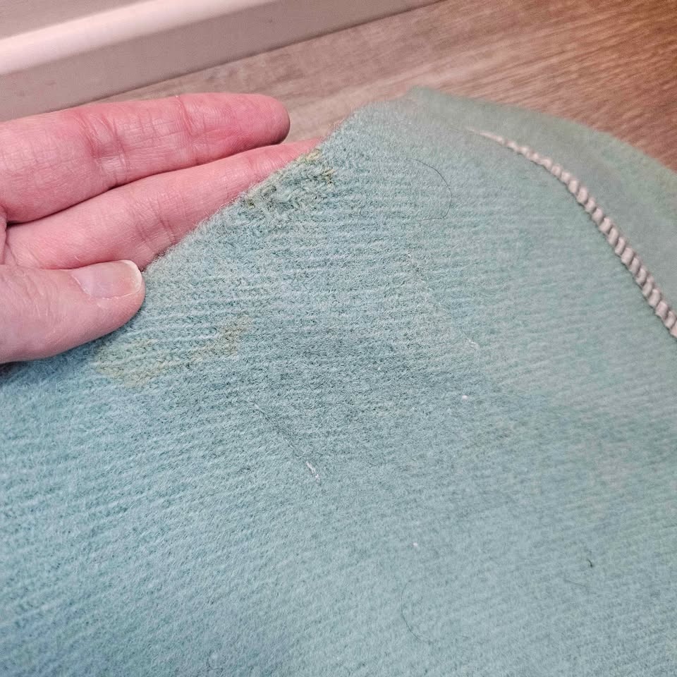 Vintage Kenwood Ramcrest Wool Blanket Aqua - photo 5
