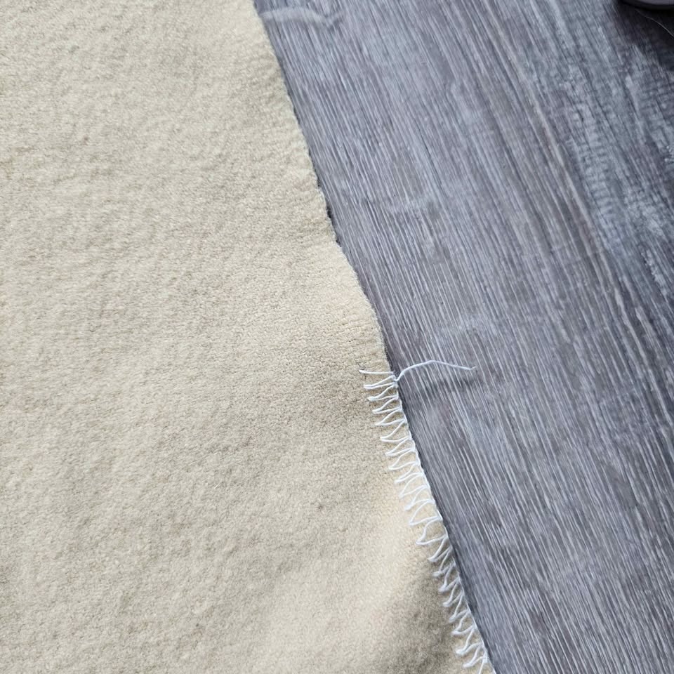Wescomills Wool Blanket Blue Stripes - photo 4