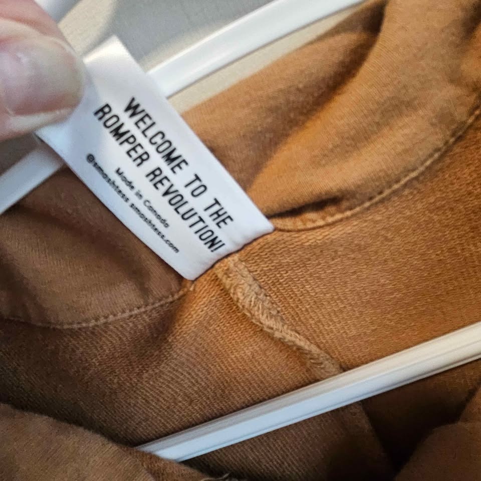 Smash + Tess Jilly Jogger Romper sz Small Cinnamon Brown - photo 4