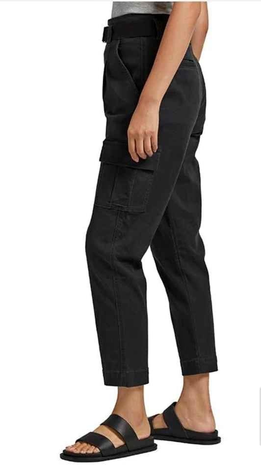 Silver Jeans Co. Relaxed Cargo Pants Black Size 27/27