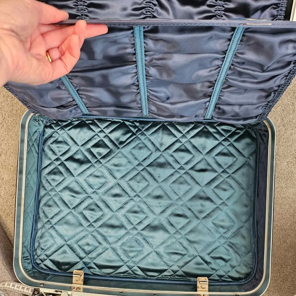 Vintage Jetliner Suitcase - Blue - photo 5