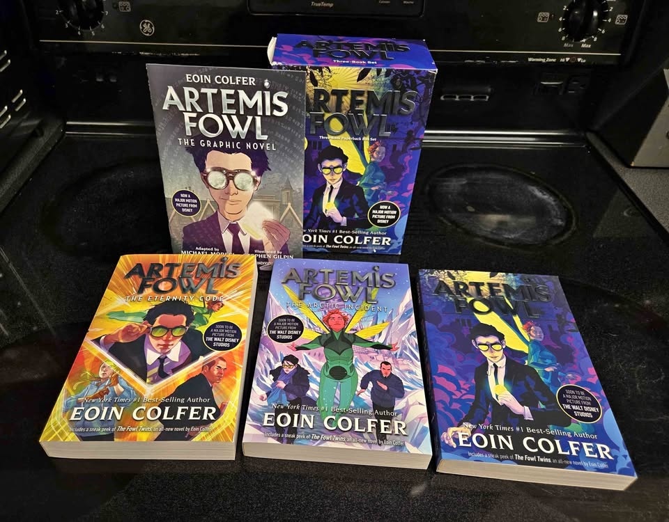Brand New Artemis Fowl Books & Graphic Novel