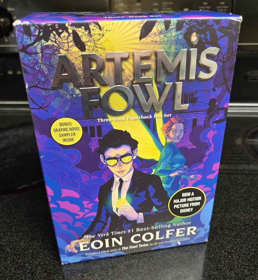 Brand New Artemis Fowl Books & Graphic Novel - photo 3