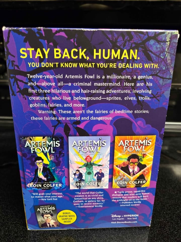 Brand New Artemis Fowl Books & Graphic Novel - photo 5