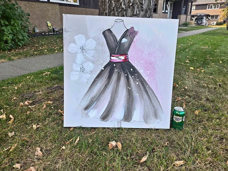 Canvas girls painting